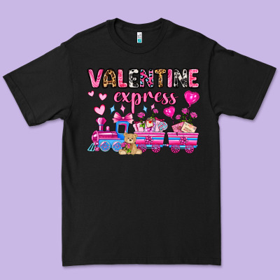 Valentine Express Olivia Premium Tee Designed By Oliviacreatesart
