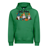 Emerald Fall Vibes Gnomes Urban Hoodie - RanaPortraitStore