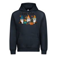 Navy Fall Vibes Gnomes Urban Hoodie - RanaPortraitStore