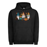 Pigment Black Fall Vibes Gnomes Urban Hoodie - RanaPortraitStore