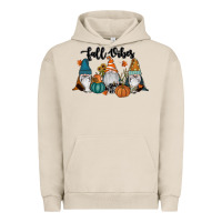 Pigment French Oak Fall Vibes Gnomes Urban Hoodie - RanaPortraitStore