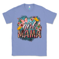 Colony Blue Girl mama butterfly mother's day Classic Tee - HowdyJamesFarm