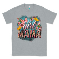 Heather Grey Girl mama butterfly mother's day Classic Tee - HowdyJamesFarm