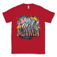 Red Girl mama butterfly mother's day Classic Tee - HowdyJamesFarm