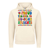 Vintage Artic Proud Teacher to au-some student Vintage Hoodie - CowhideDigitalArt