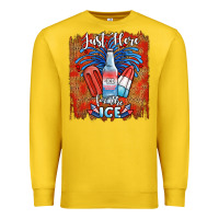 Lemon just here for the ice Premium Sweatshirt - JahusDesignShop