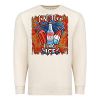Sandshell just here for the ice Premium Sweatshirt - JahusDesignShop