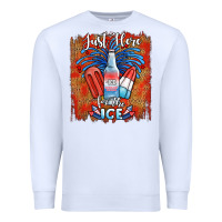 White just here for the ice Premium Sweatshirt - JahusDesignShop