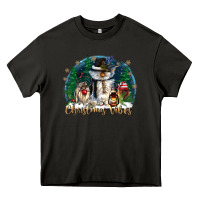 Asphalt christmas vibes Heavy Core Tee - CowGirlArtShop