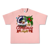 Salmon oh christmas night snow globe Urban Heavy Tee - BundleAndBundleShop
