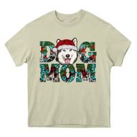 Mossy Christmas Dog Mom Husky Heavy Core Tee - RanaPortraitStore