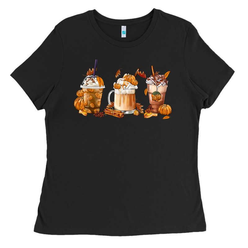 Fall Coffees Ladies Tee by FaDigitalArtStudio | Teevron