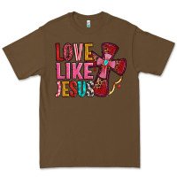 Cacao love like jesus Premium Tee - OliviaCreatesArt