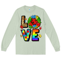 Matcha autism love Long Sleeve Tee - LillyAllenDesigns