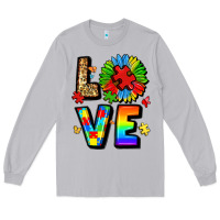 Moon Dust autism love Long Sleeve Tee - LillyAllenDesigns