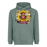 Sage bee happy Heavyweight Hoodie - JahusDesignShop