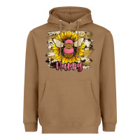 Toasted Coconut bee happy Heavyweight Hoodie - JahusDesignShop