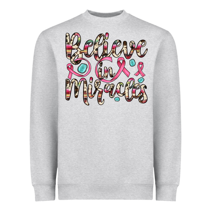 Believe In Miracles Heavyweight Sweatshirt by JahusDesignShop | Teevron