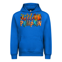 Cobalt Hello pumpkin Urban Hoodie - RanaPortraitStore