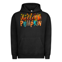 Pigment Black Hello pumpkin Urban Hoodie - RanaPortraitStore