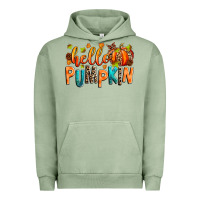 Pigment Oil Green Hello pumpkin Urban Hoodie - RanaPortraitStore