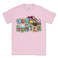Bubblegum Pink Egg hunter Easter Day Classic Tee - CowGirlArtShop