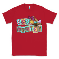 Red Egg hunter Easter Day Classic Tee - CowGirlArtShop