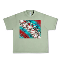 Oil Green baseball and gemstone tumbler Urban Heavy Tee - BundleAndBundleShop