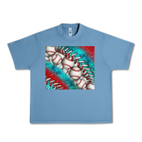 Pebble Blue baseball and gemstone tumbler Urban Heavy Tee - BundleAndBundleShop
