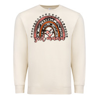 Sandshell girl mama western leopard rainbow Premium Sweatshirt - JahusDesignShop