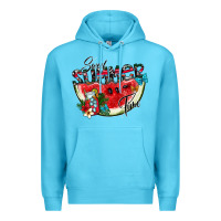 Ocean Blue sweet summer time Premium Hoodie - SublimationCraftShop