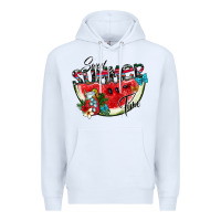 White sweet summer time Premium Hoodie - SublimationCraftShop