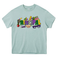 Arona principal mardi gras cowgirl Heavy Core Tee - CowGirlArtShop