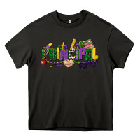 Asphalt principal mardi gras cowgirl Heavy Core Tee - CowGirlArtShop