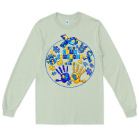 Matcha World Down Syndrome Day Long Sleeve Tee - CowhideDigitalArt