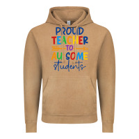 Vintage Camel Proud teacher to au-some students Vintage Hoodie - CowhideDigitalArt