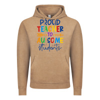 Vintage Coffee Proud teacher to au-some students Vintage Hoodie - CowhideDigitalArt