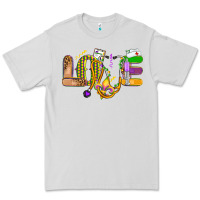 Dove Grey love nurse mardi gras Premium Tee - OliviaCreatesArt