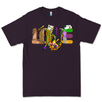 Plum love nurse mardi gras Premium Tee - OliviaCreatesArt