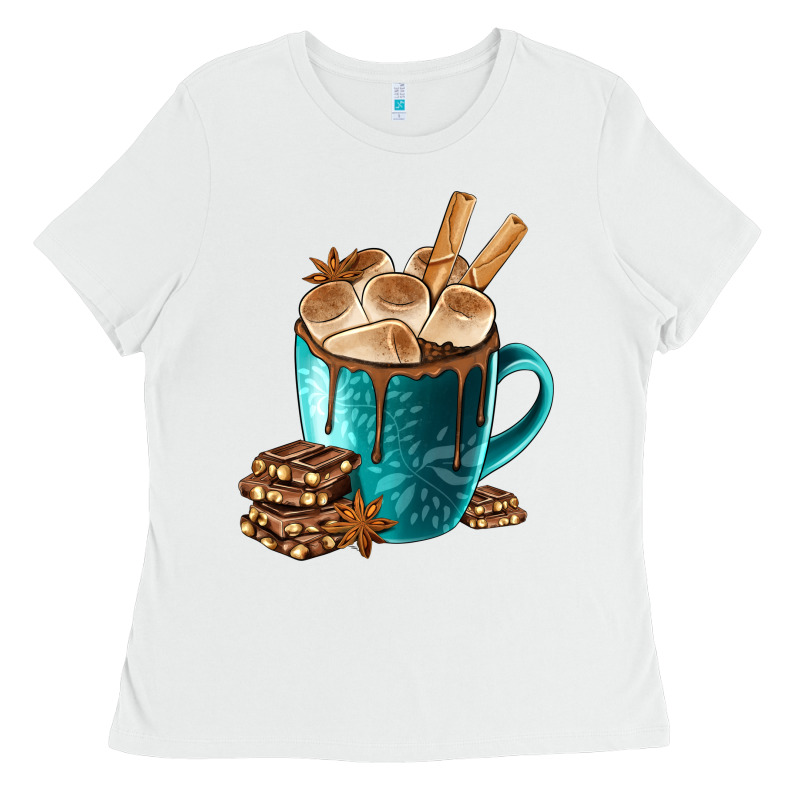 Chocolate And Coffee Ladies Tee by FaDigitalArtStudio | Teevron