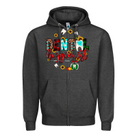 Charcoal Heather Christmas dental hygienist Zipper Hoodie - JahusDesignShop