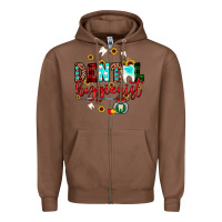 Chestnut Christmas dental hygienist Zipper Hoodie - JahusDesignShop