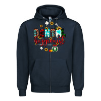Navy Christmas dental hygienist Zipper Hoodie - JahusDesignShop