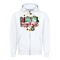 White Christmas dental hygienist Zipper Hoodie - JahusDesignShop