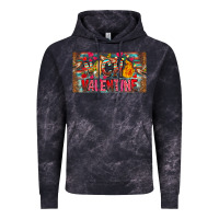 Cloud Black Nach Valentine Vintage Hoodie - CowhideDigitalArt