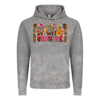 Cloud Rock Nach Valentine Vintage Hoodie - CowhideDigitalArt