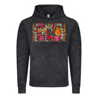 Vintage Black Nach Valentine Vintage Hoodie - CowhideDigitalArt