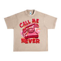 French Oak call me never Urban Heavy Tee - FaDigitalArtStudio