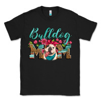 Black english bulldog mom Classic Tee - Artiststas