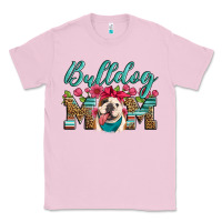 Bubblegum Pink english bulldog mom Classic Tee - Artiststas